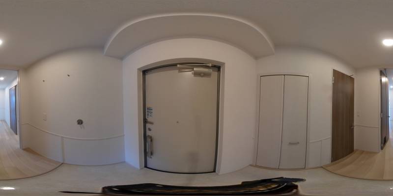 パノラマ画像玄関