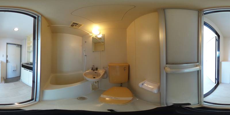 パノラマ画像トイレ