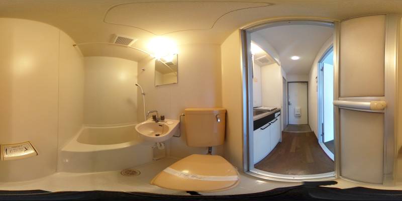 パノラマ画像トイレ