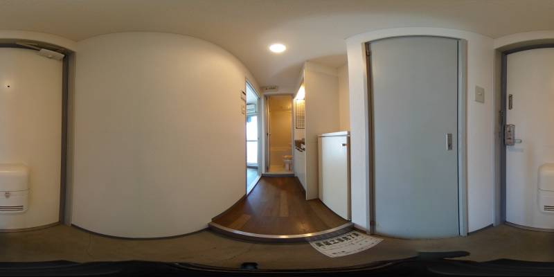 パノラマ画像玄関