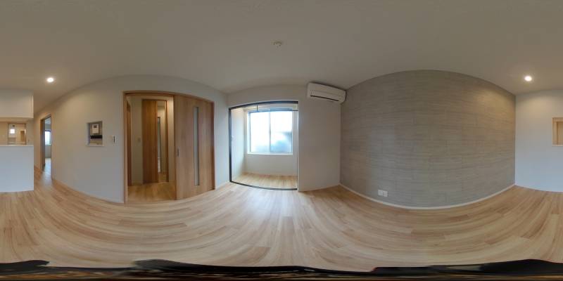 パノラマ画像リビング