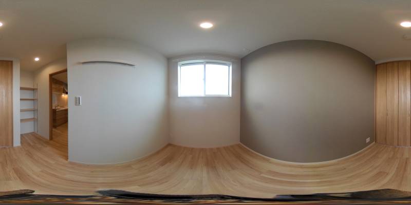 パノラマ画像洋室