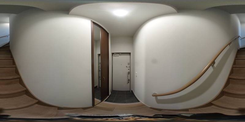 パノラマ画像玄関