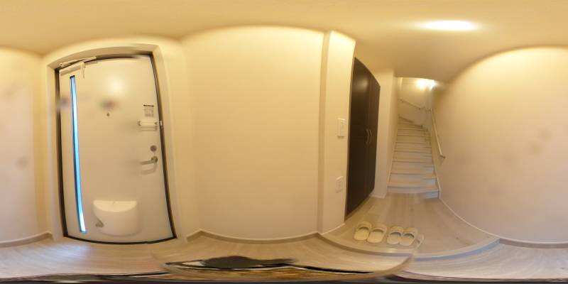 パノラマ画像玄関