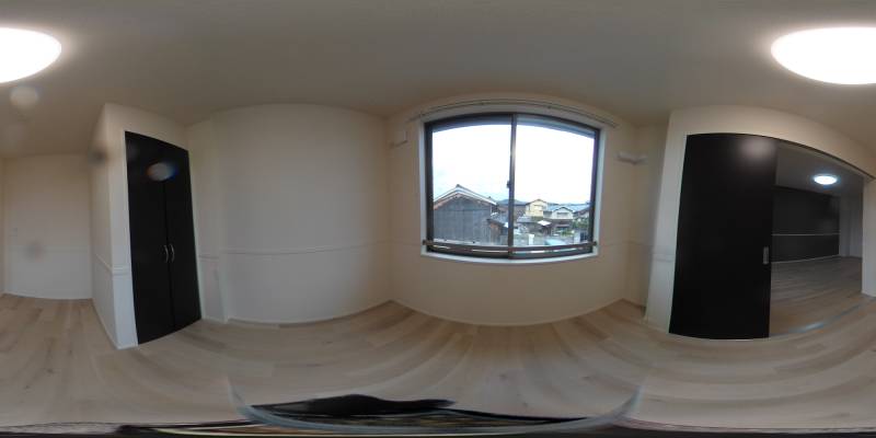 パノラマ画像洋室