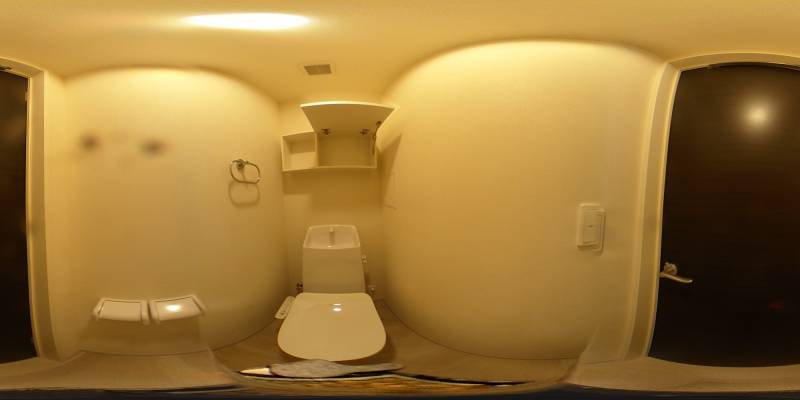 パノラマ画像トイレ