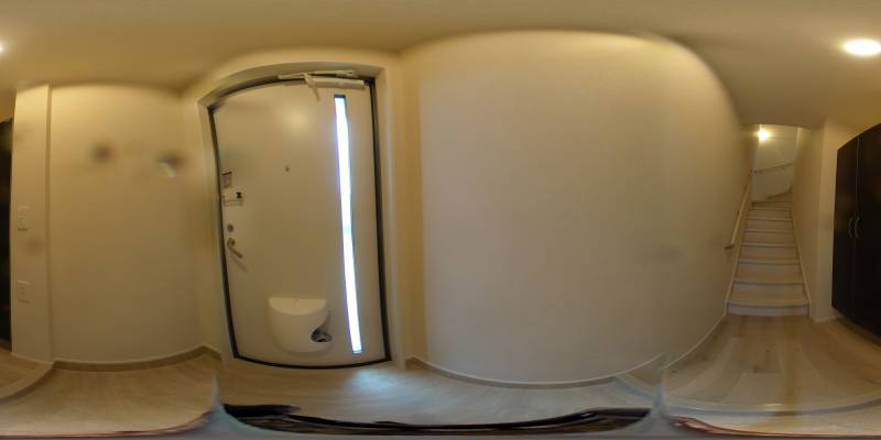 パノラマ画像玄関