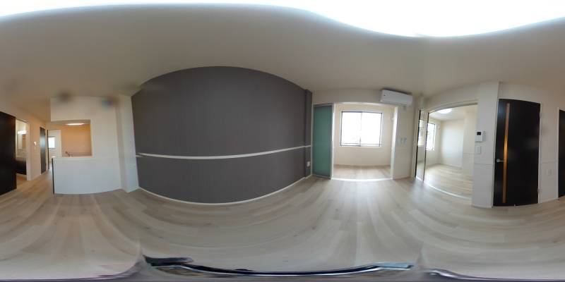 パノラマ画像リビング