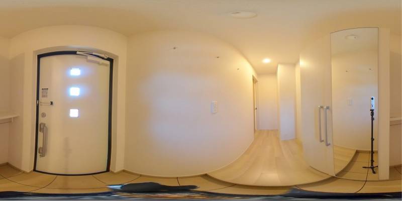 パノラマ画像玄関