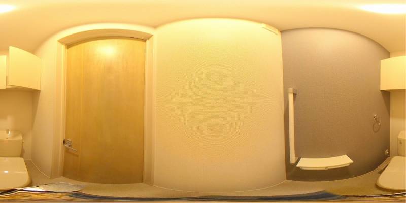 パノラマ画像トイレ