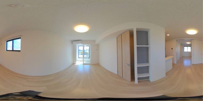 パノラマ画像洋室