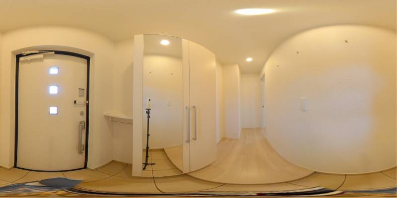 パノラマ画像玄関