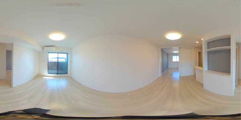 パノラマ画像洋室