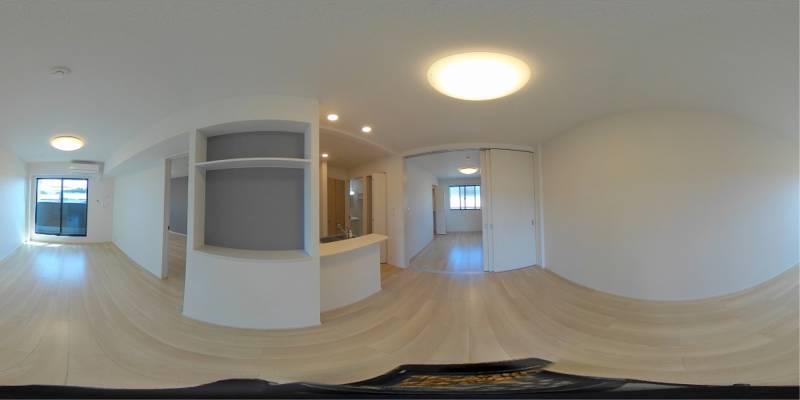 パノラマ画像洋室