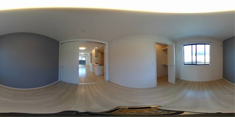 パノラマ画像洋室