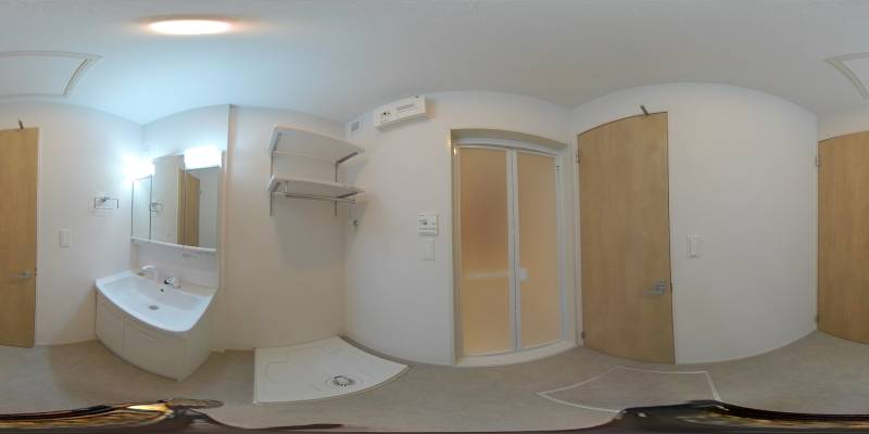 パノラマ画像バスルーム