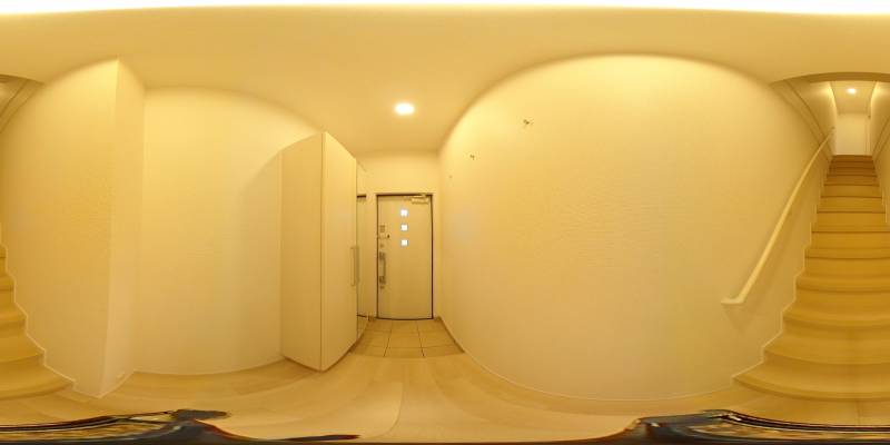 パノラマ画像玄関