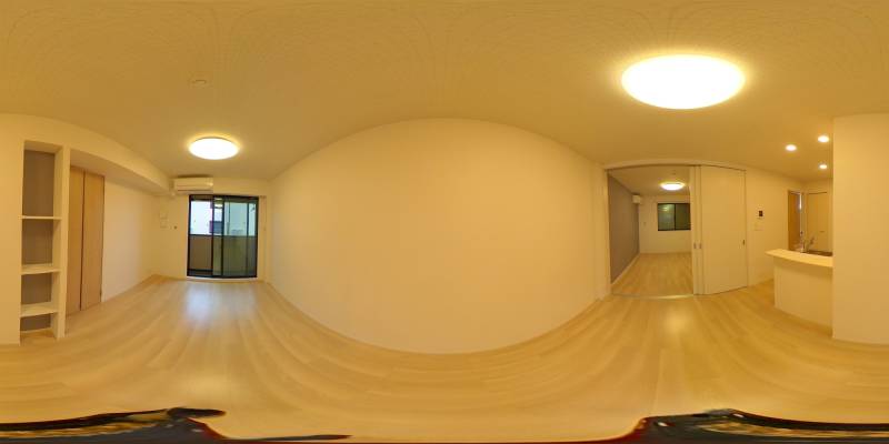 パノラマ画像洗面所