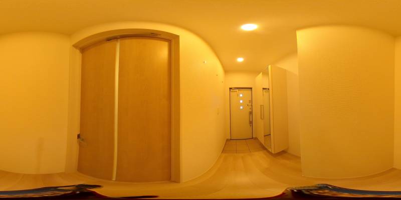 パノラマ画像玄関