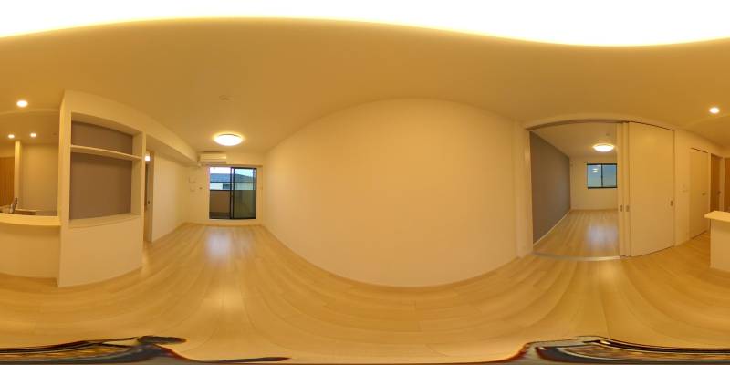 パノラマ画像洋室