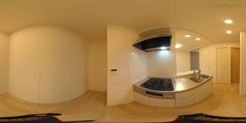 パノラマ画像洋室