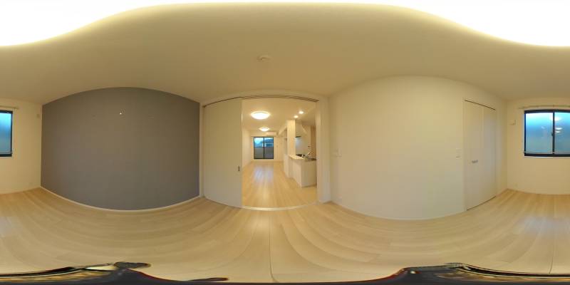 パノラマ画像洋室