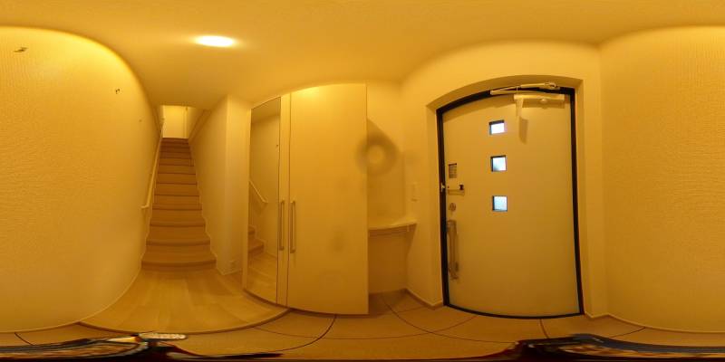 パノラマ画像玄関