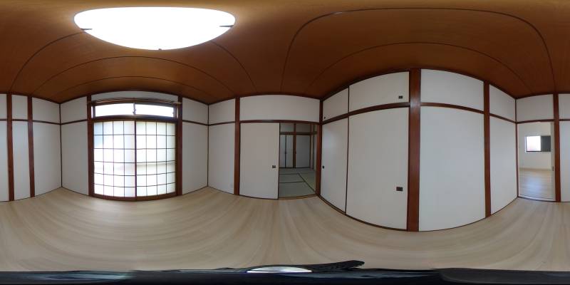 パノラマ画像洋室