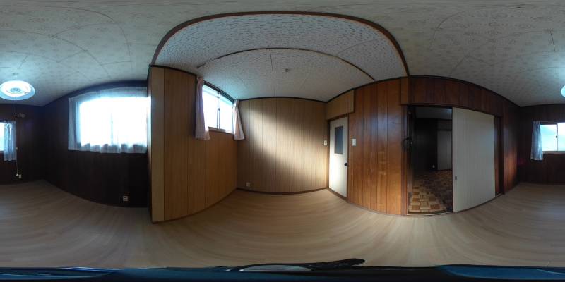 パノラマ画像洋室