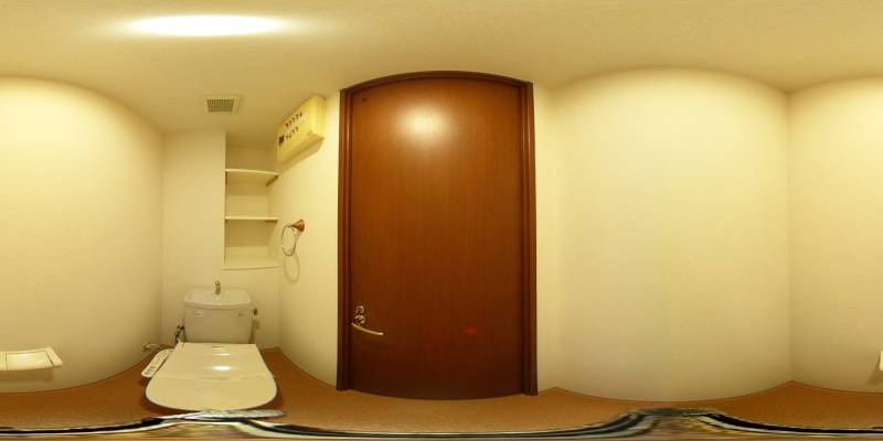 パノラマ画像トイレ