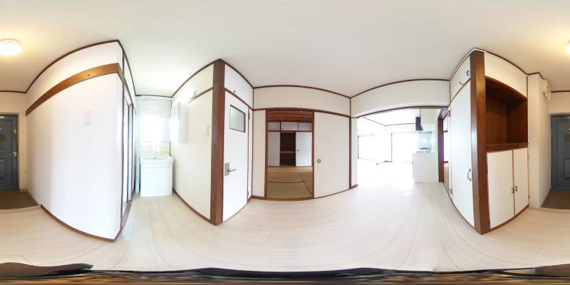 パノラマ画像玄関