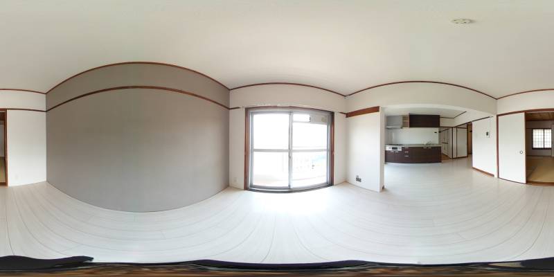 パノラマ画像リビング