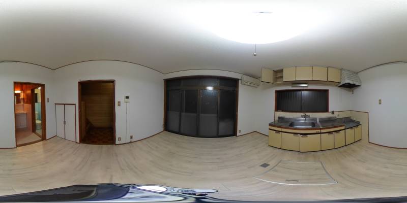 パノラマ画像リビング