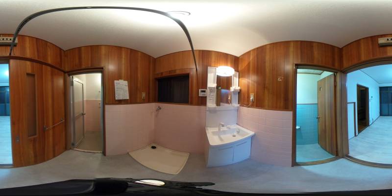 パノラマ画像洗面所