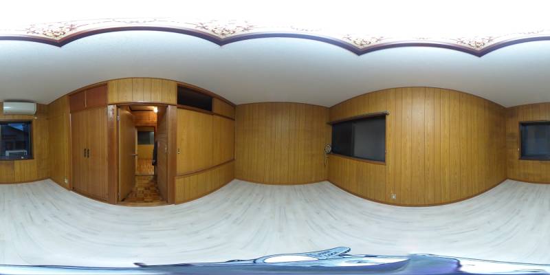 パノラマ画像洋室