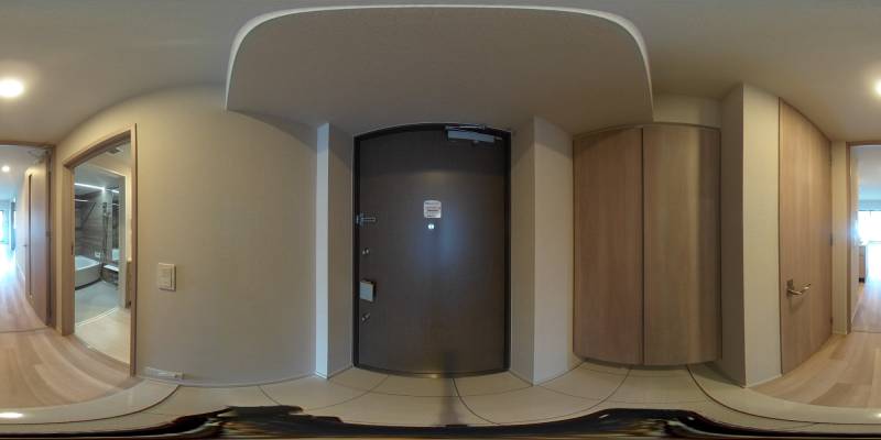 パノラマ画像玄関