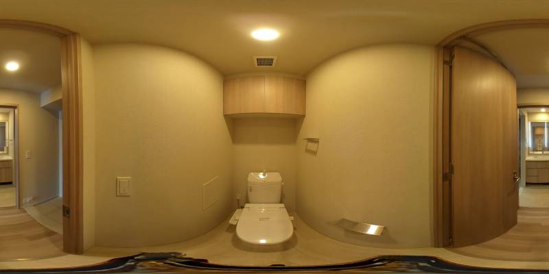 パノラマ画像トイレ