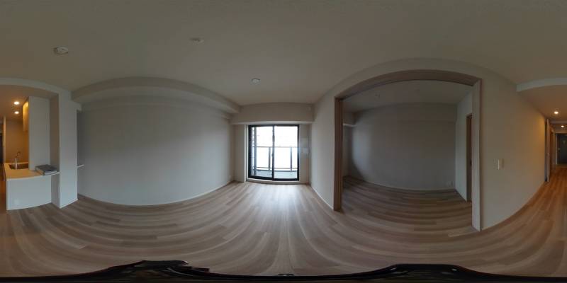 パノラマ画像洋室