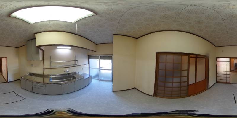 パノラマ画像リビング