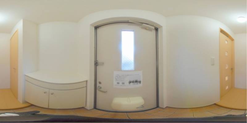 パノラマ画像玄関