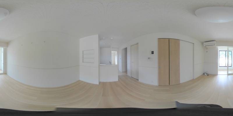 パノラマ画像リビング