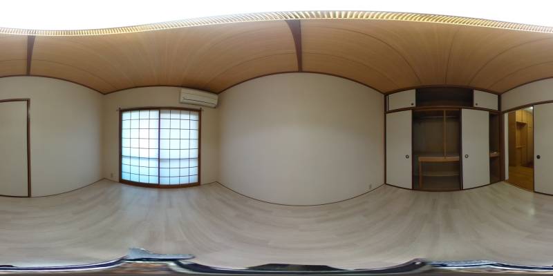 パノラマ画像洋室