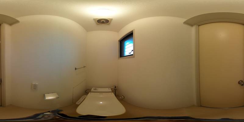 パノラマ画像トイレ