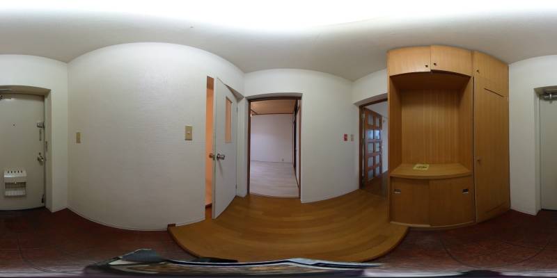 パノラマ画像玄関