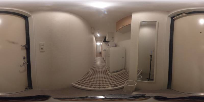 パノラマ画像玄関