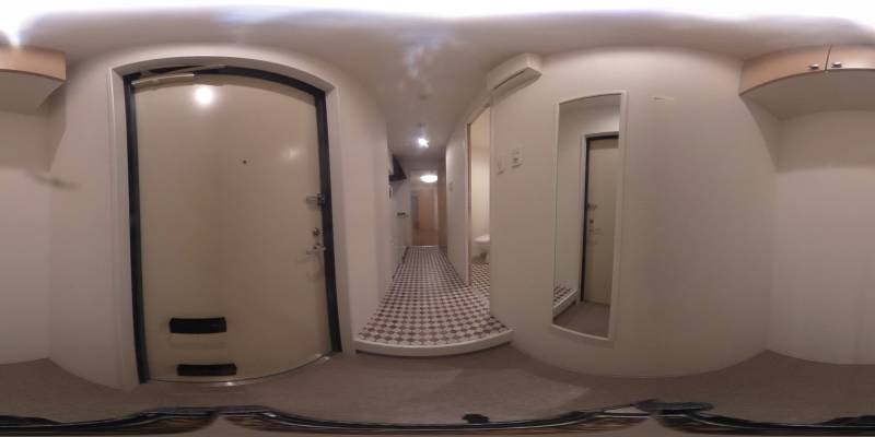 パノラマ画像玄関
