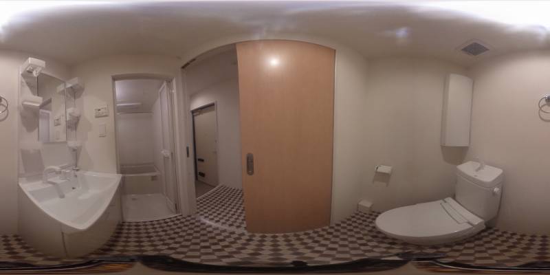 パノラマ画像トイレ
