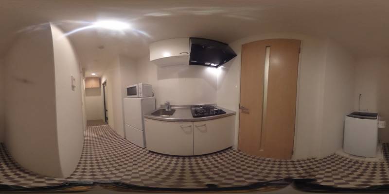 パノラマ画像キッチン