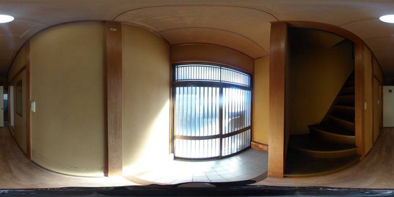 パノラマ画像玄関