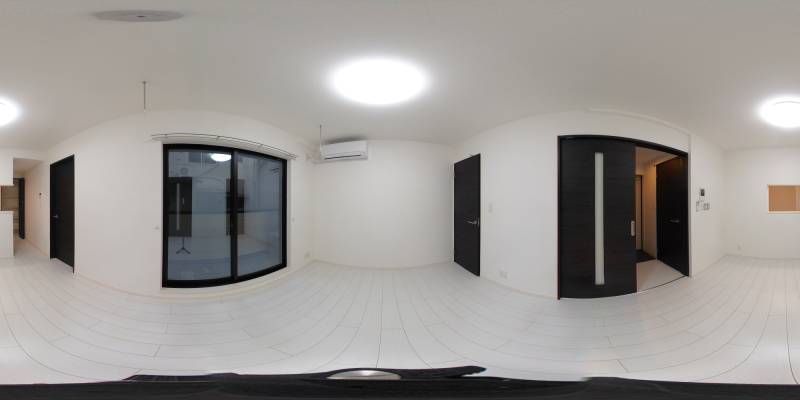 パノラマ画像リビング